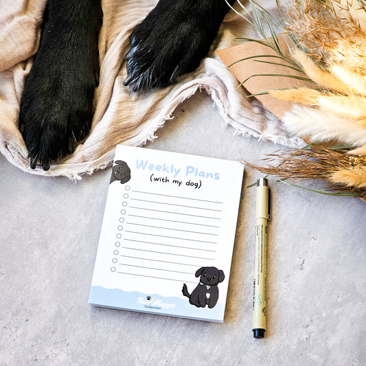 Weekly Plans with my Dog - Notepad