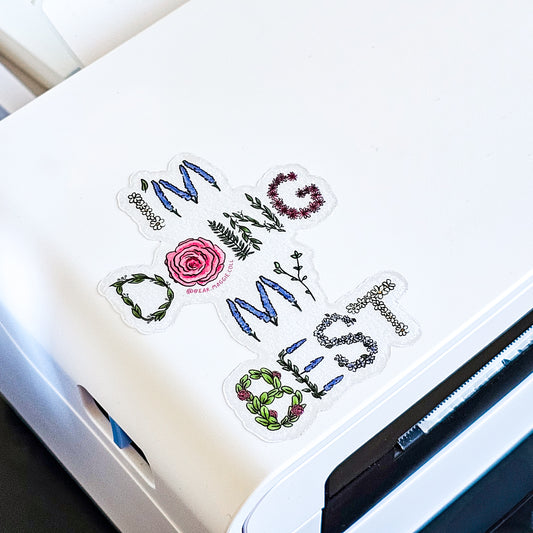 I’m Doing my Best - Clear Sticker