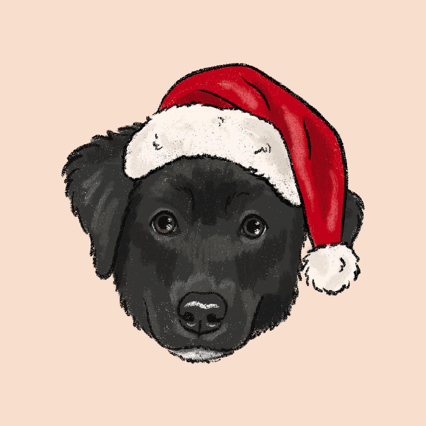 Santa Hat Crayon