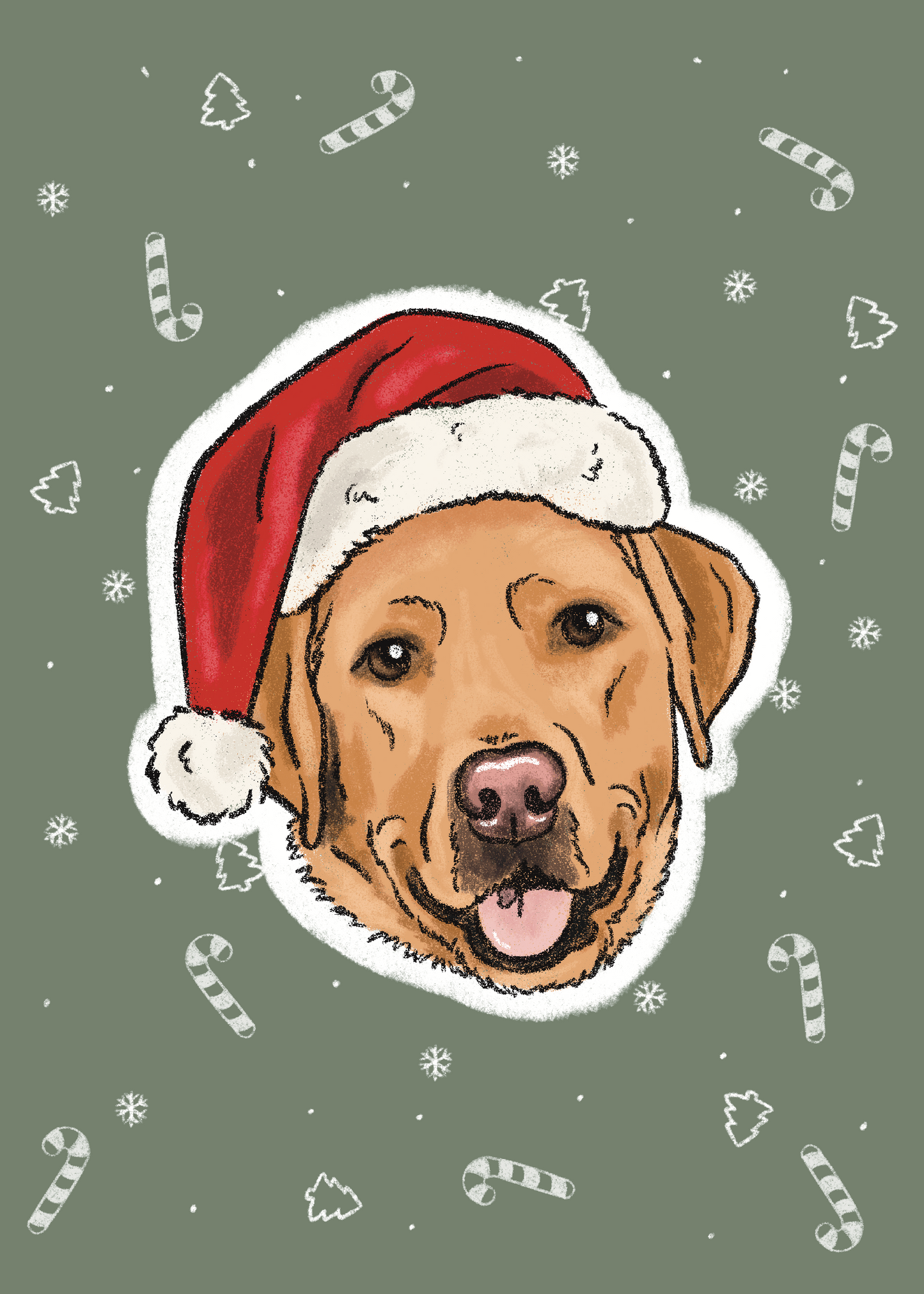 Santa Hat Crayon