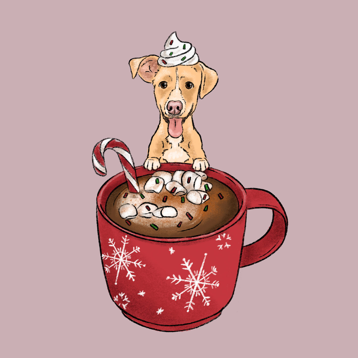 Hot Cocoa Mug Cartoon