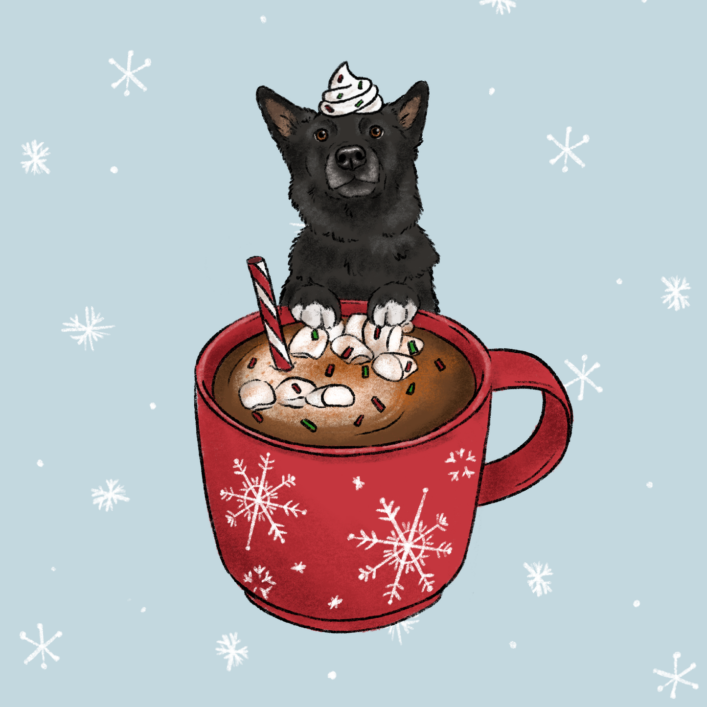 Hot Cocoa Mug Cartoon