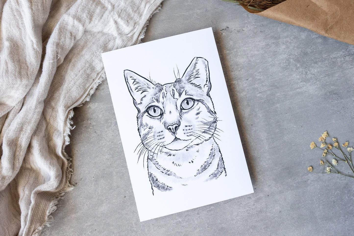 Sketch Pet Painting