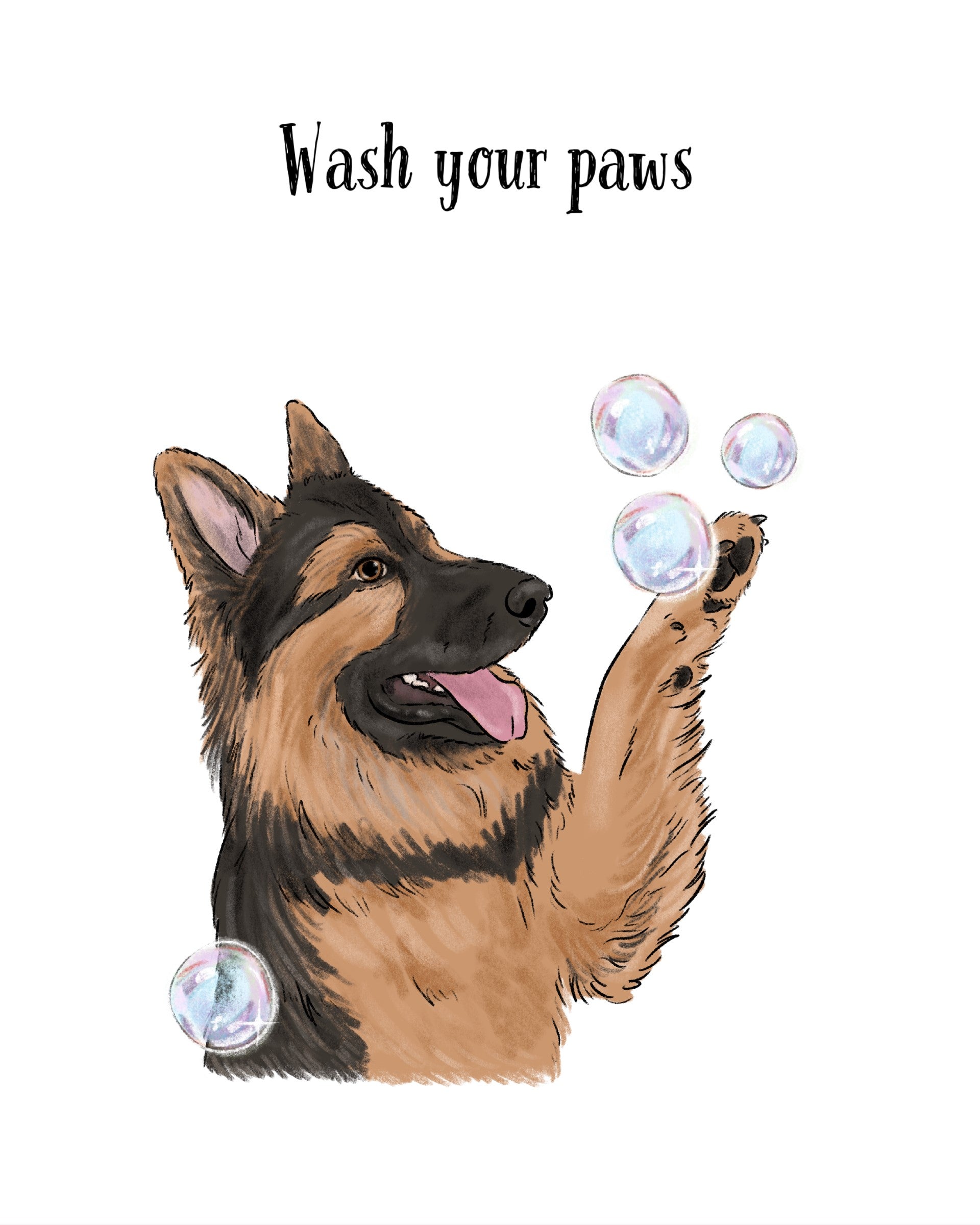 Wash best sale your paws