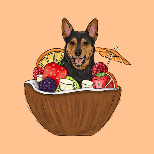 Fruit Bowl Cartoon