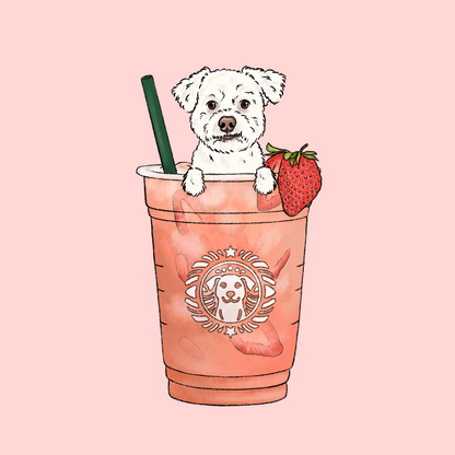 Strawberry Lemonade Cartoon