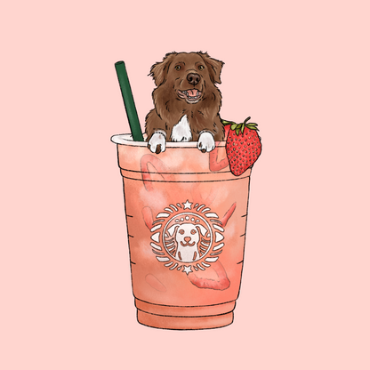Strawberry Lemonade Cartoon